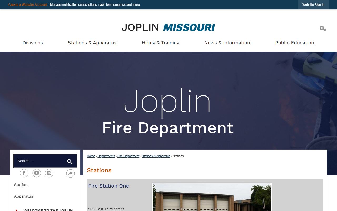 Joplin Municipal Court for background check and city record searches